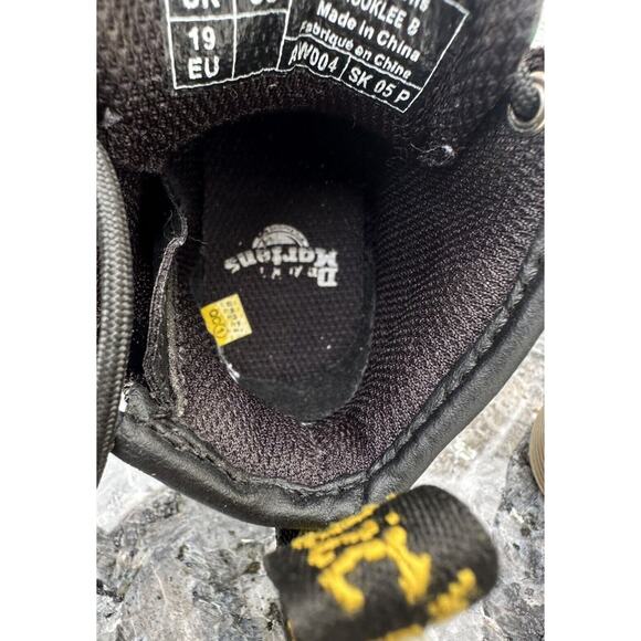 Dr Martens Toddler Girls Size 4 Brooklee B Floral Lace Up Side Zip Boots - Picture 6 of 8